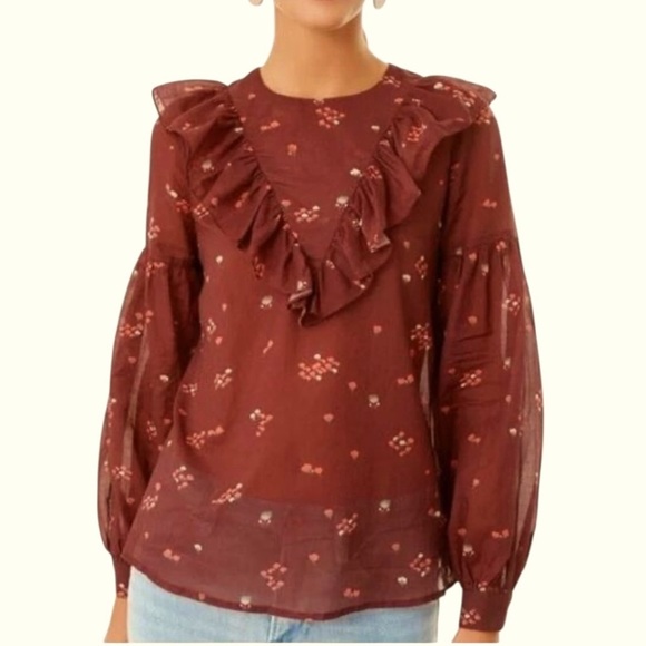 Warm
Floral Print Bateau Neckline Blouse
Size: L - Picture 7 of 15